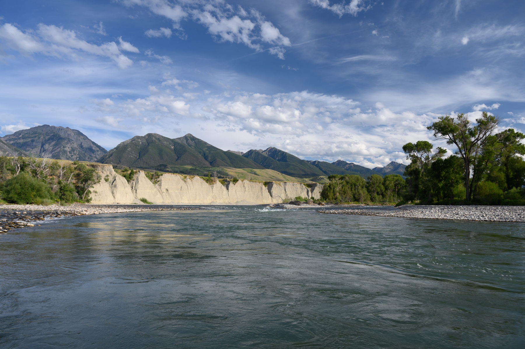 Summer on the Yellowstone River