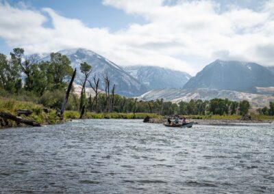 Fall fly fishing on Montana's Yellowstone River