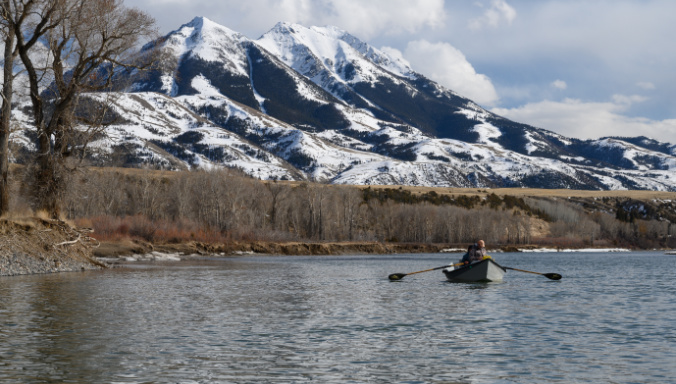 Spring Fly Fishing on the Yellowstone River